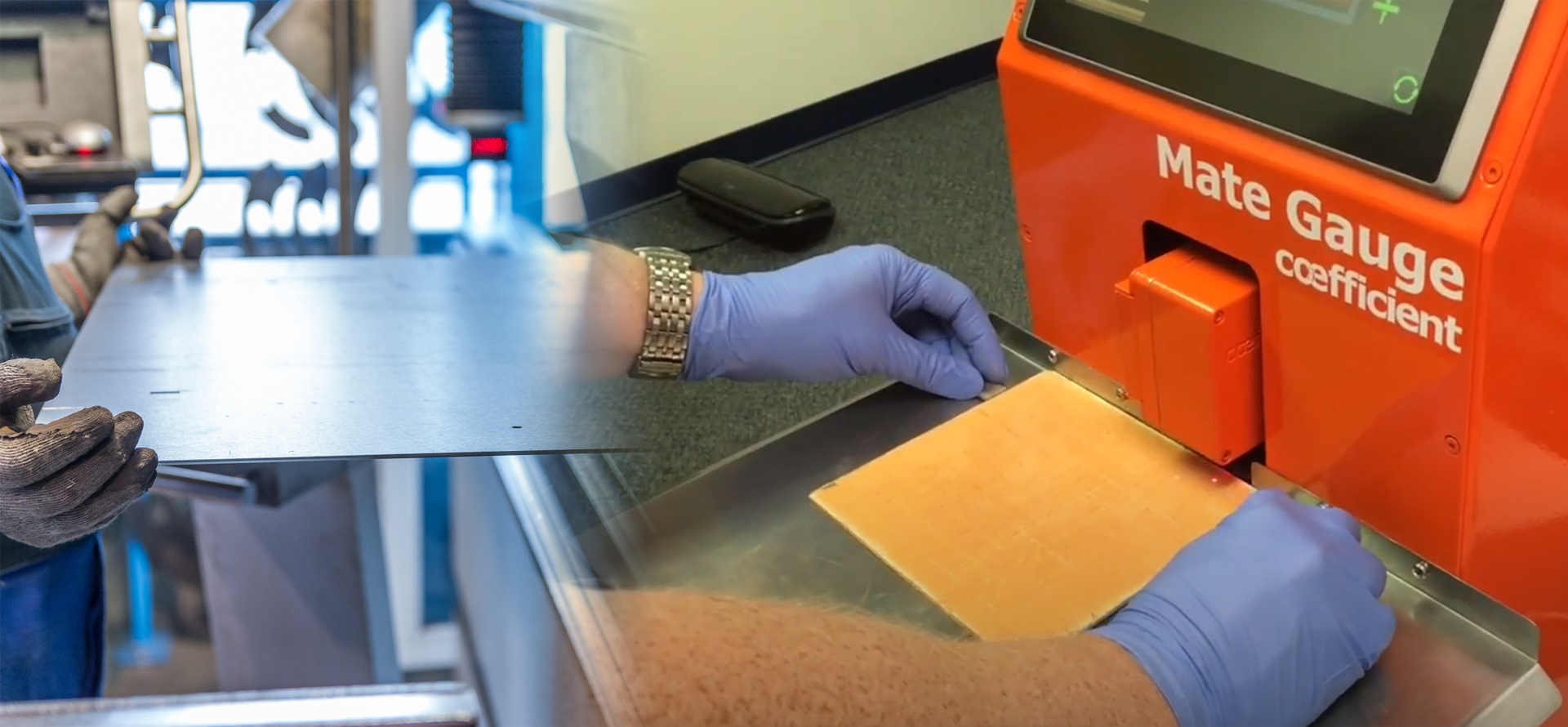 Hand held thickness measurement tools vs laser gauges.